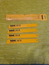 4x Rems Säbelsägeblatt Spezial für Stahlrohre bis 4 Zoll, 3,2mm Zahnteilung #50