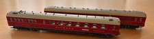 Märklin H0 43241 + 43251 Schürzenwagen (Speise- und Schlafwagen Mitropa)