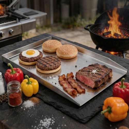Edelstahl plancha grillplatte - plancha,