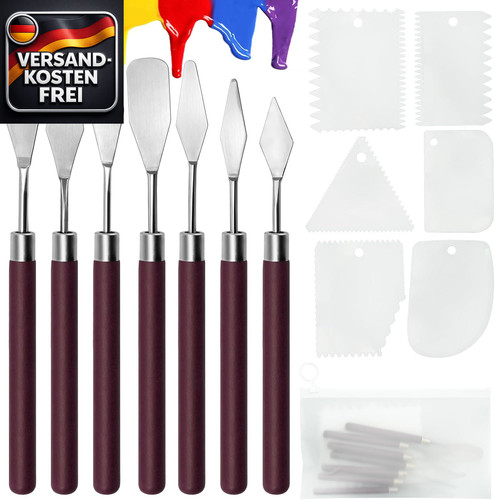 Malspachtel set teilig für - malspachtel, 13