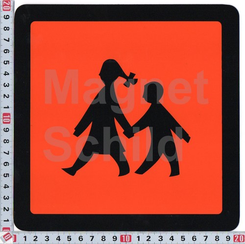 Magnet warntafel - magnet,