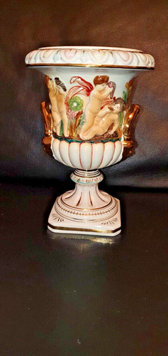 Capodimonte vase vintage - capodimonte,
