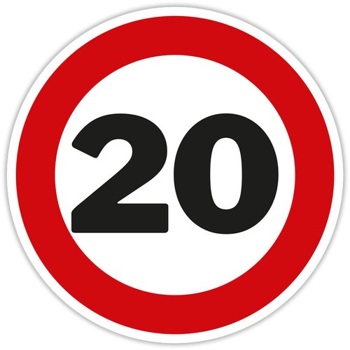 Blechschild geburtstag - , 20.