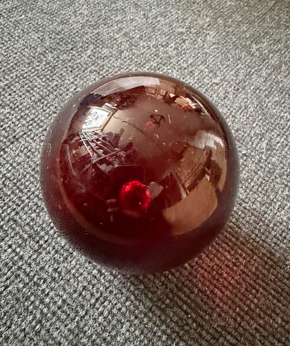 Kugel glaskugel mm rot - ca,