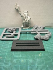 Warhammer Fantasy Chaoszwerg Hobgoblin Wolfsreiter mit Axa & Schild 3 Rare OOP