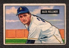 1951 Bowman Alex Kellner #57