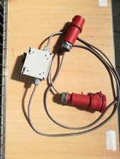 Mennekes Stecker 32-6h Kupplung 32-6h mit 3,5 m Kabel+Wendeschalter TWG 32