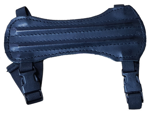 Armschutz schwarz kunstleder - armschutz,