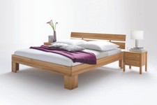 Massivholzbett 200x200 cm