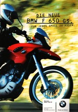 Prospekt BMW Motorrad BMW F 650 GS von 1. 2000