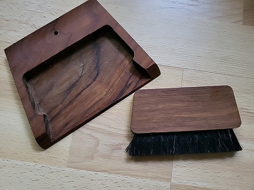 Vintage tischbesen mit - vintage,