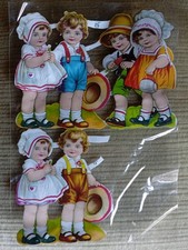 Poesiebilder Oblaten Glanzbilder AUSWAHL  Kinder  3x Motive 