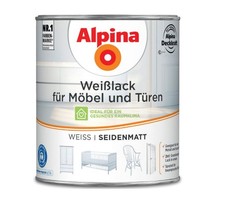 Alpina Weißlack für Möbel