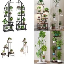  Metall Blumentreppe Pflanzen