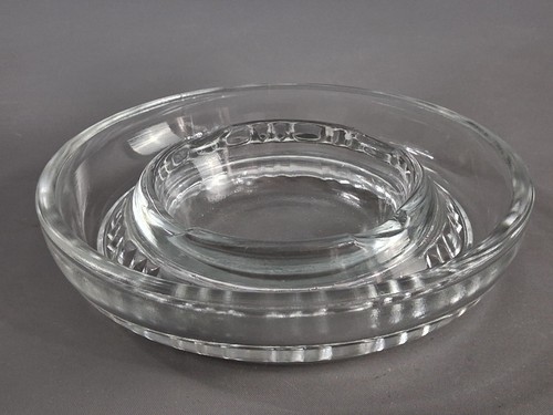 Ddr aschenbecher glas schwer - ddr,