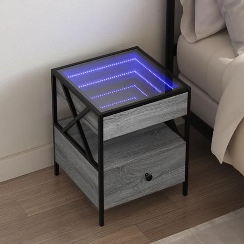 Nachttisch led nachtschrank - led,