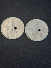 2 X 2 Reichsmark 1934 G