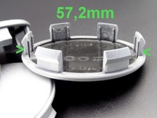 1x Nabenkappe Nabendeckel Felgendeckel Kappe 60,0 mm  57,0 mm Silber U1MF GS