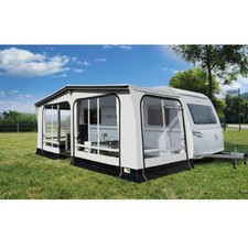 WIGO Bodensee Gr.15, robustes Reisevorzelt inkl. Alugestänge 1192-1227cm, 240cm