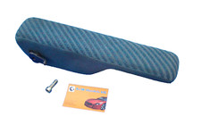 VW T4 Armlehne LINKS Multivan Caravelle ORIGINAL blau gestreift Pilotensitz 49,9