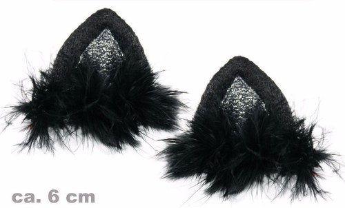 Katzenohren pantherohren clip - pantherohren,
