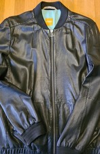 Boss Orange Leder Blouson Jacke Gr.M