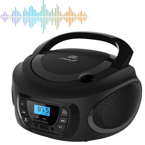 Tragbarer player radio - tragbarer, cd-radio