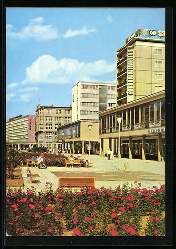 Ansichtskarte karl marx stadt - ansichtskarte, karl-marx-stadt