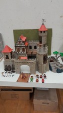 Playmobil Große Ritterburg 3666 mit Erweiterung 3888 und Zubehör 