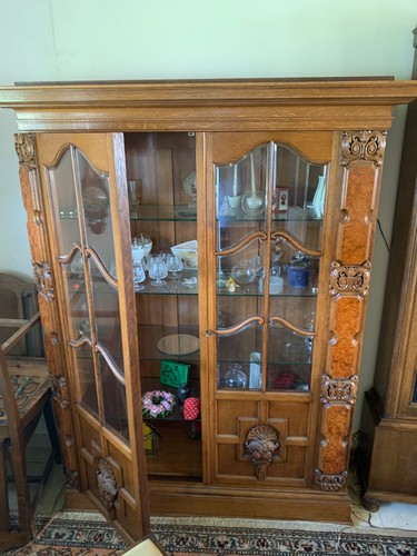 Schrank antik nussbaum - schrank,