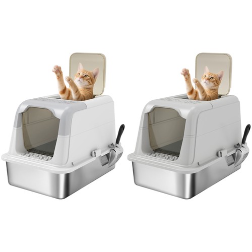 Pawhut katzenklo - pawhut,