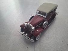 Cadillac Sport Phaeton V16, 1932, dunkelrot/beige, 1:18, Anson