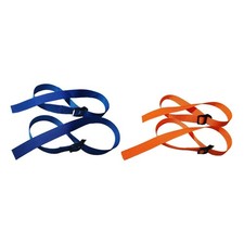 2 Stück Rudergeräte-Fußgurte, verstellbar, Oxford-Stoff, , multifunktional,