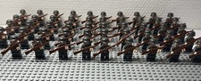 50 Deutsche ww2 Lego Soldaten Figuren mit Waffen