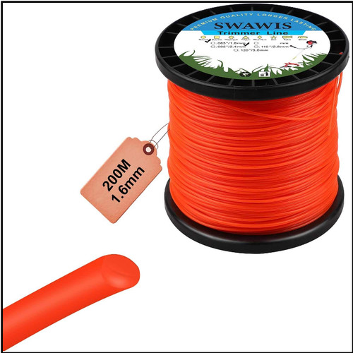 Nylon trimmerfaden mm 200 - nylon,