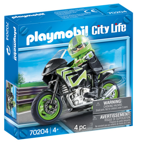 Playmobil 70204 motorrad city - playmobil,