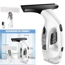 Akku Fenstersauger Fensterreiniger Fensterwischer Wischer Fenster Fliesen Wei