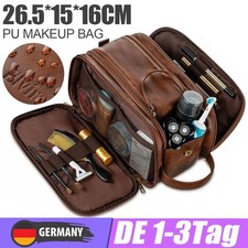 Kulturtasche Herren Leder