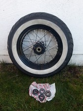 Harley Davidson 16 x 3.0 Speiche Felge m. MU 85 B16 WWW Dunlop D 402 Hinten Rear