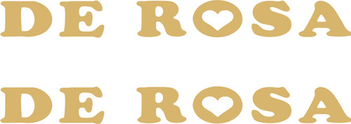 Rosa aufkleber viele - x, de-rosa