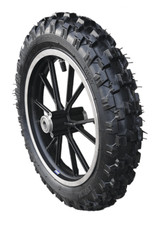 Komplettrad hinten 10 Zoll mit Reifen 2.50-10 Mini Cross Dirtbike 2-Takt 49 ccm