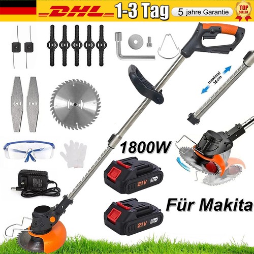 Akku rasentrimmer mit akkus - akku,