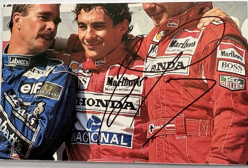 Ayrton senna nigel - senna, mansell