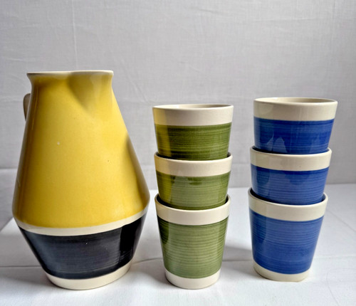 Mid century keramik set - century, &