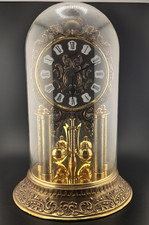 Kaminuhr/Messing Schatz Quarzuhr 20x30cm Vintage Antique