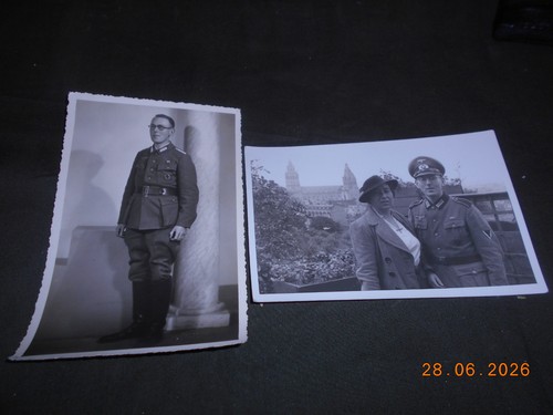 Orig fotokarten soldat mit - orig.,