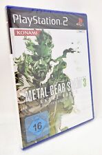 Metal Gear Solid 3 - Snake Eater - Sony PlayStation 2 - Neu & OVP