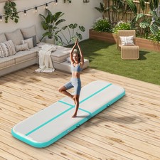 Gymnastikmatte 3m×1m×10cm aufblasbare Elektropumpe Air Turnmatte Tumbling Matte