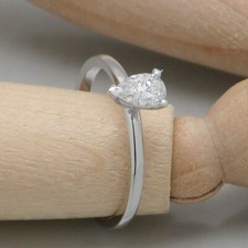 Ring Solitär Verlobung Damen