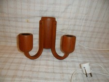 Vintage Teak Domus Wandlampe Danish Design Wandleuchte